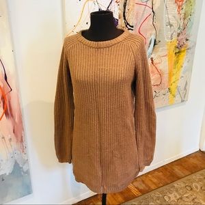 Long knit sweater by Zara